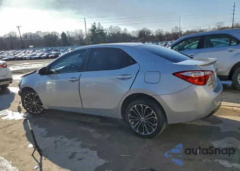 2015 Toyota Corolla L from USA, damaged, VIN 2T1BURHE1FC326373